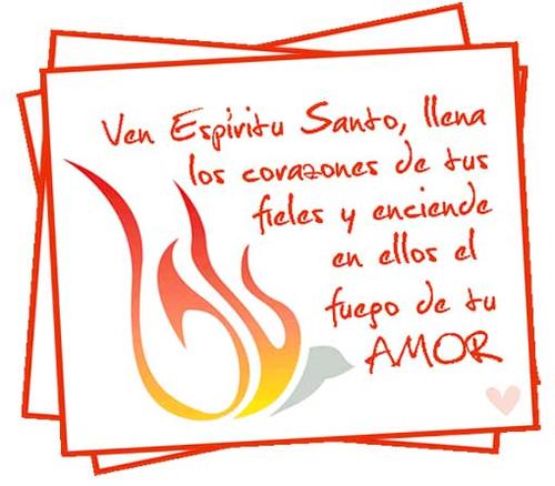 Resultado de imagen de ven espiritu santo