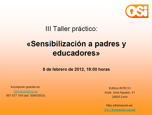 Cartel Taller INTECO