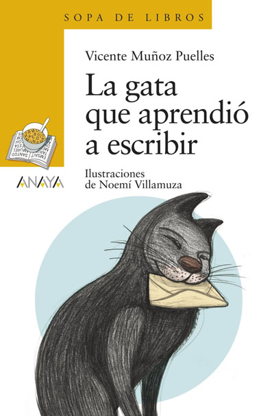 VICENTE MUÑOZ PUELLES, La gata que aprendió a escribir