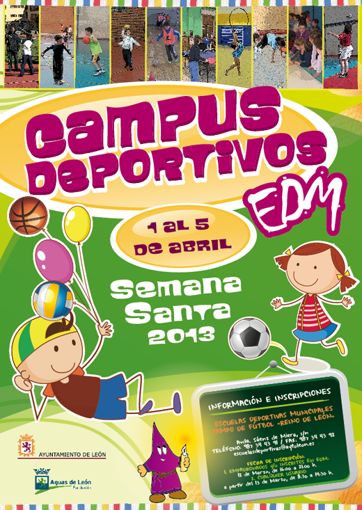 Campus deportivos Semana Santa 2013