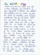Redacción marzo 3º E.P. (pincha para ampliar)