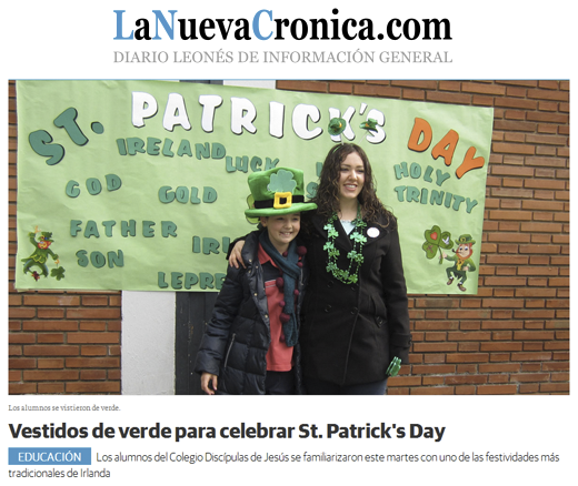 Vestidos de verde para celebrar St. Patrick's Day