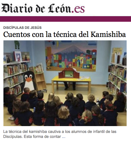 Diario de León - Cuentos con la técnica del Kamishibai