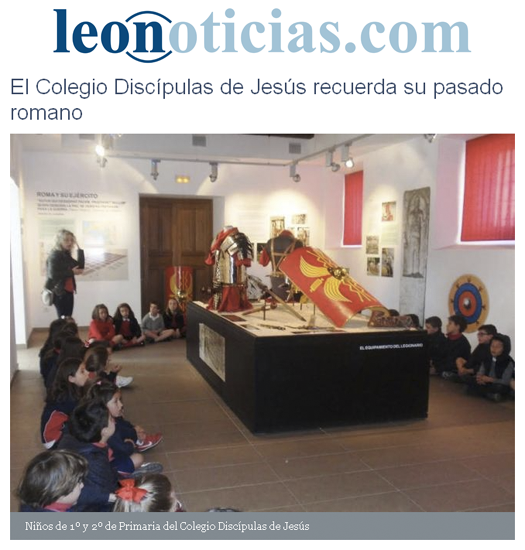 Leonoticias - El Colegio Discípulas de Jesús recuerda su pasado romano