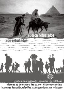 cartel oración refugiados