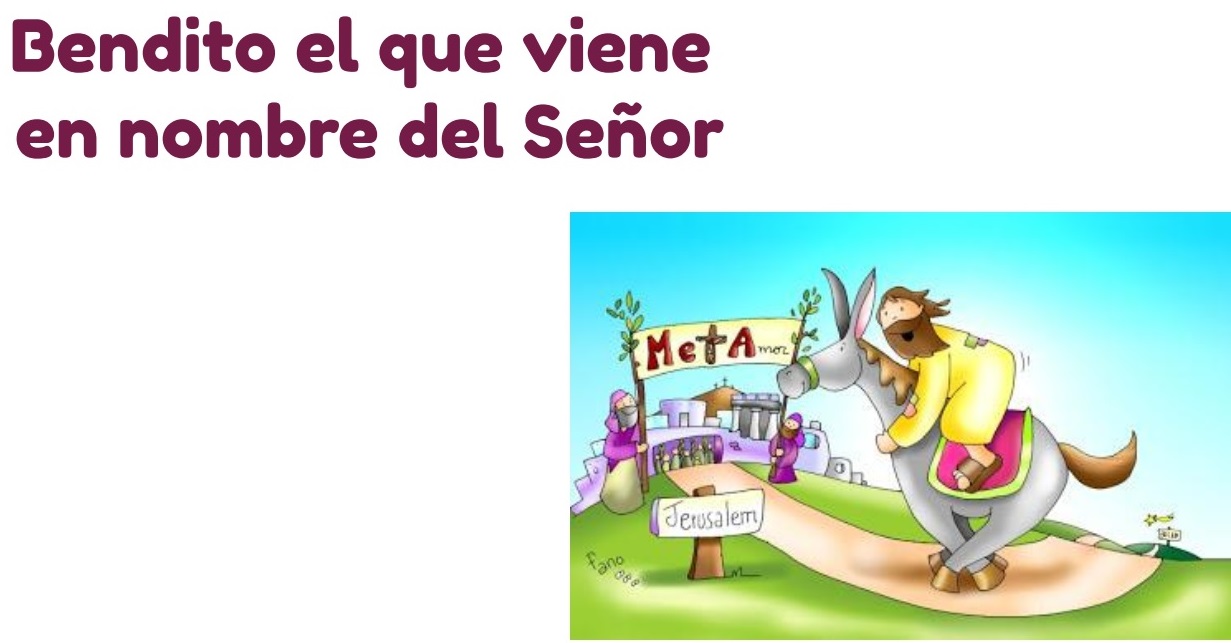 En la madrugada Negar reflejar Domingo de Ramos | Colegio Discípulas de Jesús de León
